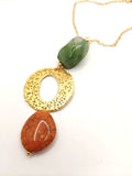 Contemporary pendant necklace