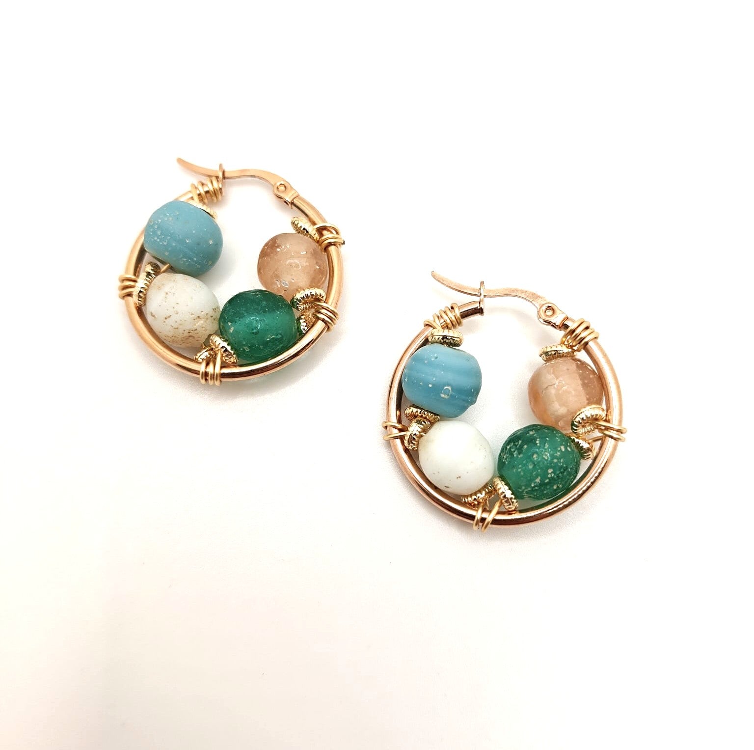 Pretty pastel earrings