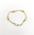 Freshwater pearl dainty bracelet
